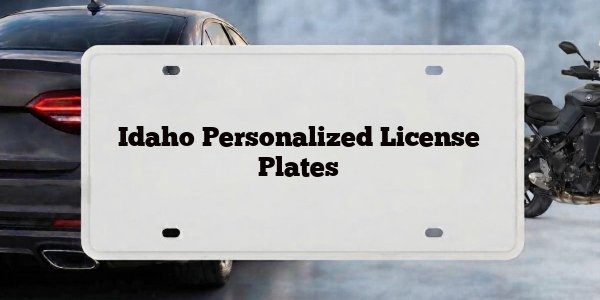 Idaho Personalized License Plates