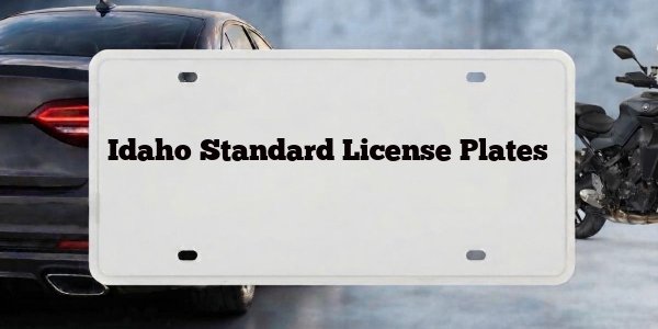 Idaho Standard License Plates
